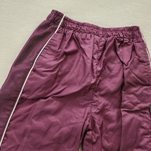 Vintage Maroon Windbreaker Pants 4t - Picture 2 of 6